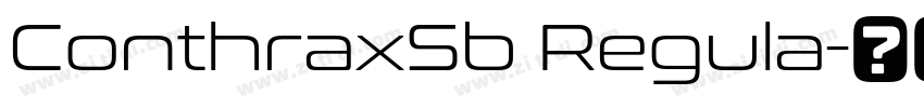 ConthraxSb Regula字体转换